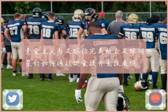 素食主义与足球的完美结合足球明星们如何通过饮食提升竞技表现