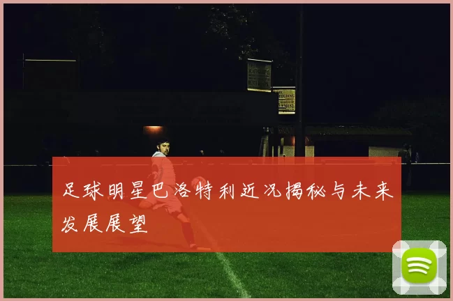 足球明星巴洛特利近况揭秘与未来发展展望