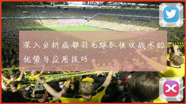 深入分析成都羽毛球队快攻战术的优势与应用技巧