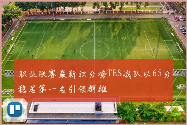 职业联赛最新积分榜TES战队以65分稳居第一名引领群雄