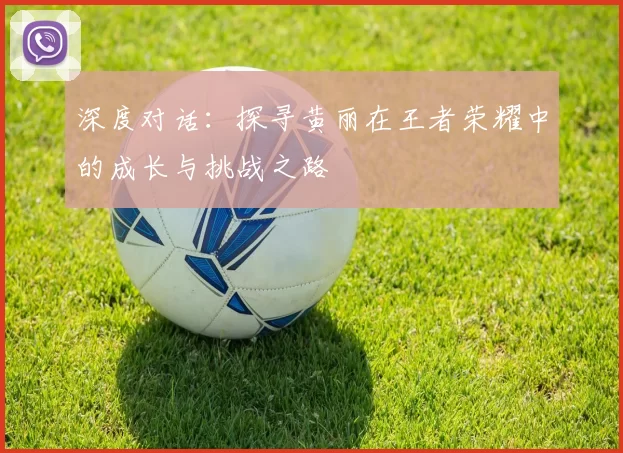 深度对话：探寻黄丽在王者荣耀中的成长与挑战之路